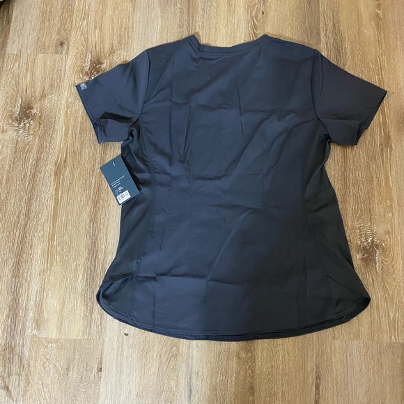 Med Couture Touch Scrub Top in Pewter (size M) - Picture 6 of 7